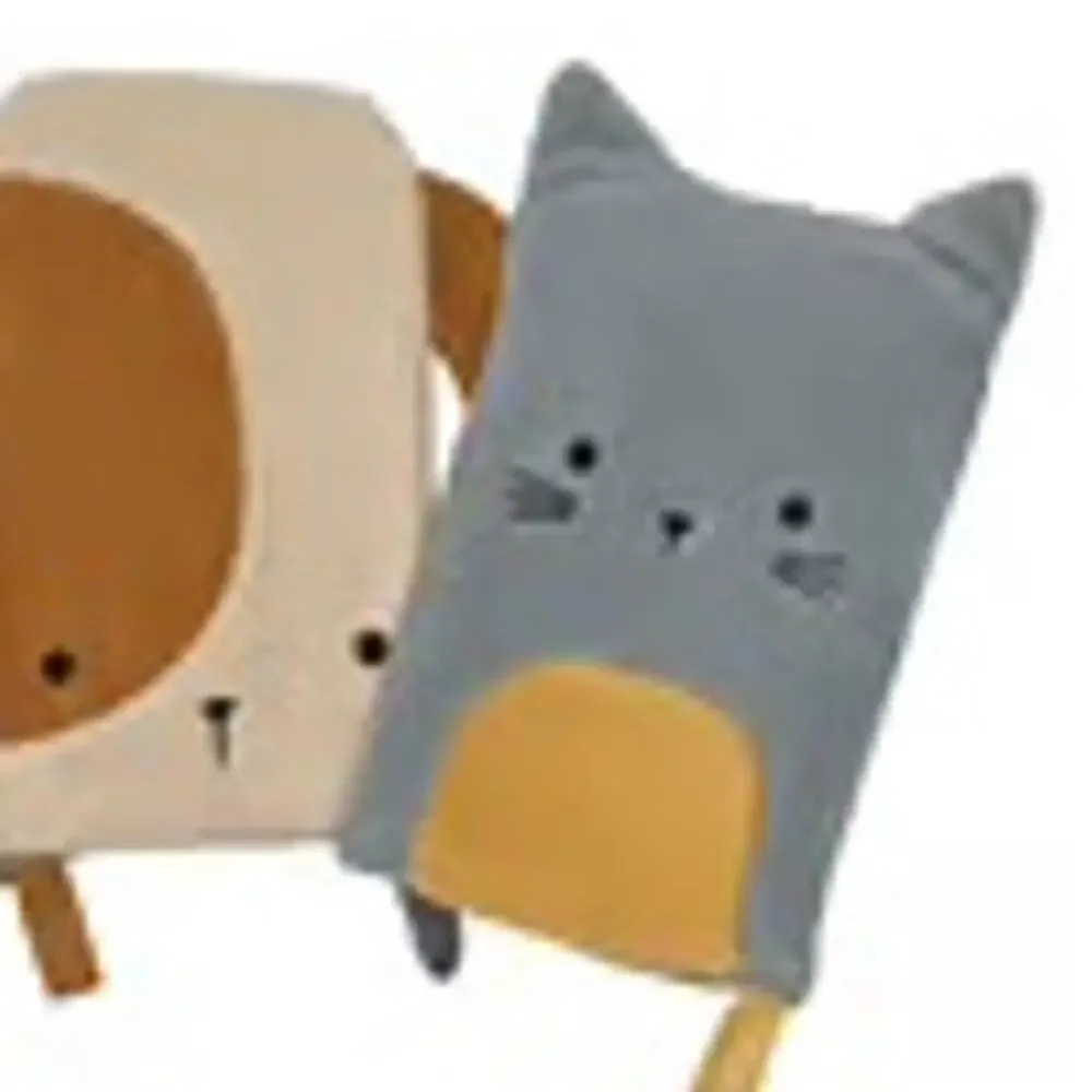 IKEA GULDVÄVARE Organic Cotton Washing Mitts Set of Three for Kids
